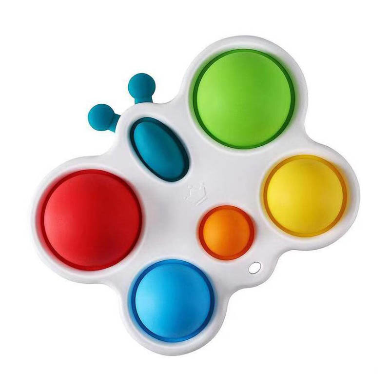 Infant Baby Toys Montessori Exercise Board Rattle Puzzle Colorful Intelligence Early Education Intensive Training Fidget Toys