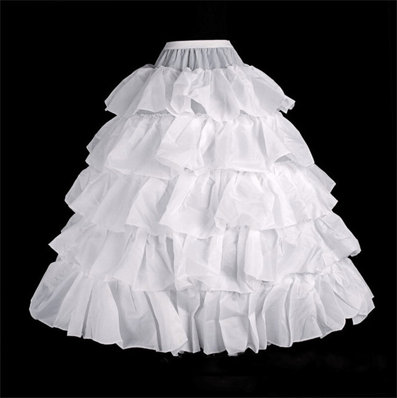 레드 5 농구 6 레이어 웨딩 액세서리 페티코트 댄스 파티 긴 파티 볼 가운 Crinoline Underskirt Skirt Petticoats