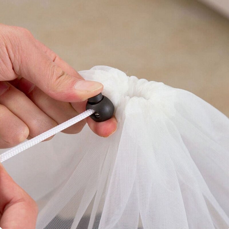 3 dimensioni lavaggio borsa per biancheria cura dell'abbigliamento protezione pieghevole filtro per rete biancheria intima reggiseno calze biancheria intima lavatrice vestiti