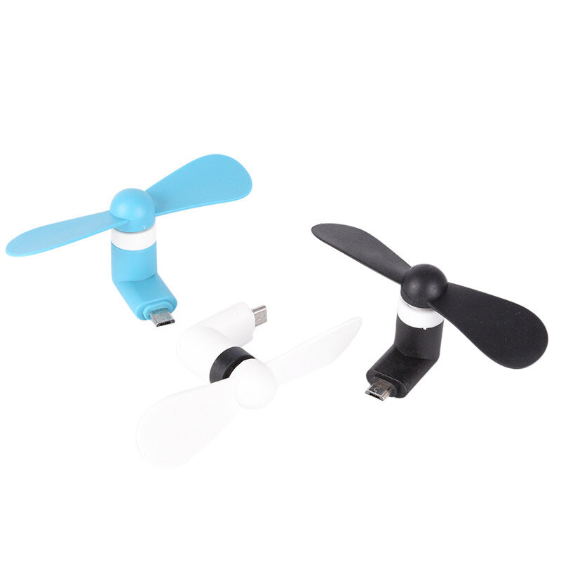 2In1 Portable Mini Electric Fan Cooling Cooler Cell Phone For Android XIAOMI\Samsung easy to carry around