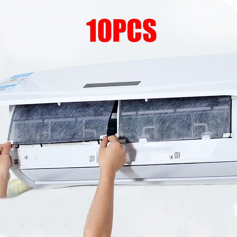 Filtro de aire acondicionado a prueba de polvo para el hogar, salida de aire, purificación de aire, limpiador, 10 Uds.
