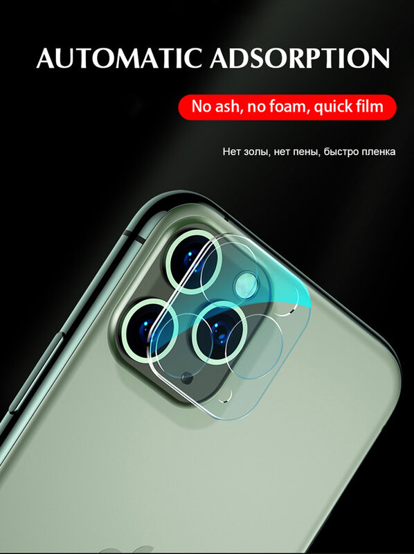 Pelindung Layar Lensa Kaca Tempered Kamera Penutup Penuh untuk Iphone 13 11 12 Pro Max 12 13Mini 13 Pro 12 Pro 11Pro Film Pelindung