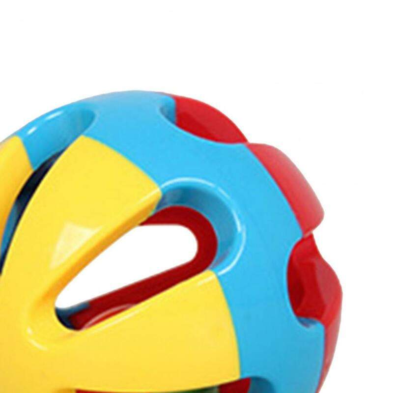 Mainan Genggam Lucu Gigi ABS Bola Kerincingan Bayi Warna-warni Mainan Latihan Hadiah Bayi Mainan Pendidikan Dini Anak-anak