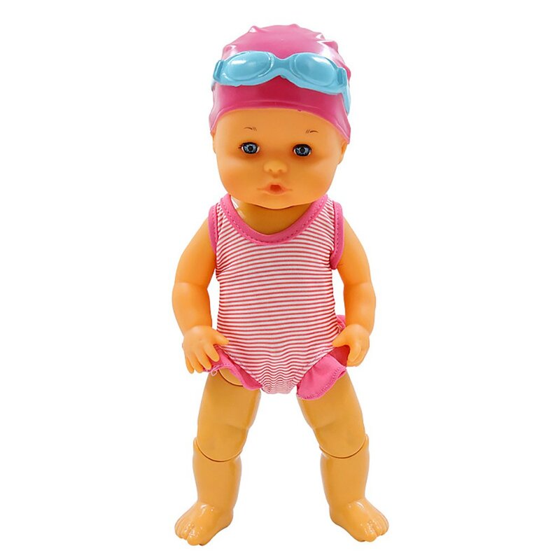 Brinquedos de natação de flutuação elétrica da boneca para crianças brinquedos de natação bonecas de natação interessantes bonecas brinquedos de banho