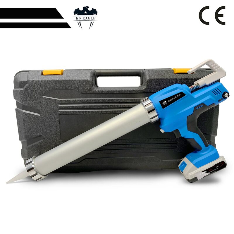 Elektrische Draadloze Kitpistool Met Li-Batterijen 21V Diy Elektrische Corhandheld Glas Hard Rubber Kit Guns Tool
