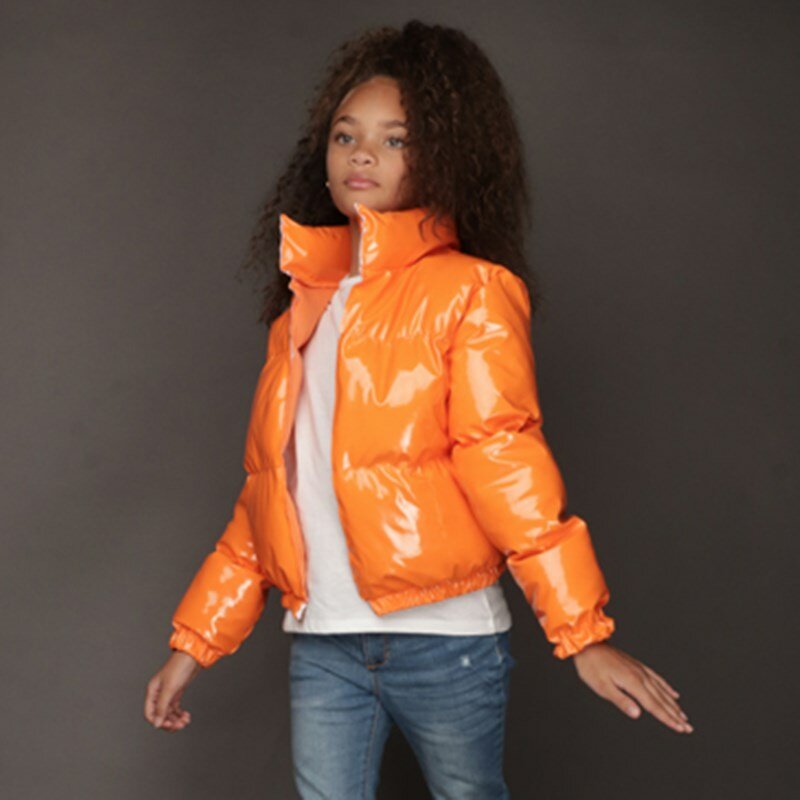 Ropa de invierno para niños y niñas, abrigo de burbujas, chaqueta acolchada, 2020