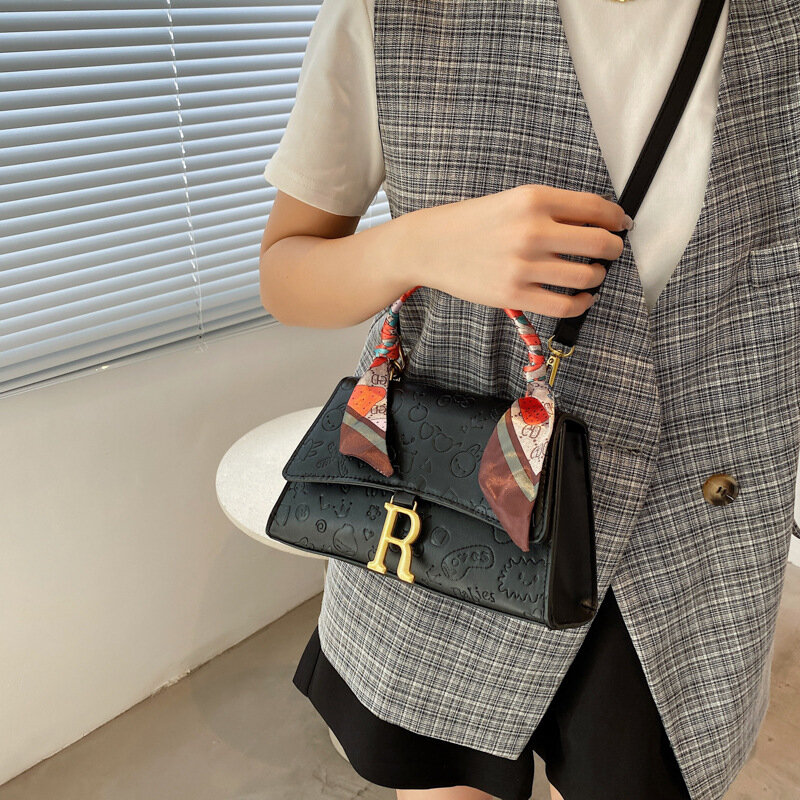 2021 frühjahr und Sommer Neue Mode High-end-Handtasche Schulter Tasche Net Promi Alle-spiel Western Messenger Tasche