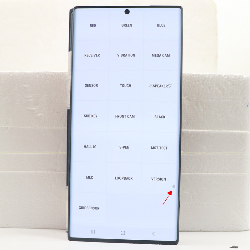 Ban Đầu SUPER AMOLED NOTE10 LCD Dành Cho SAMSUNG Galaxy SAMSUNG Galaxy Note 10 Plus N970F N975F Màn Hình Note10 + Màn Hình Cảm Ứng LCD Số Hóa họa Tiết Chấm Bi