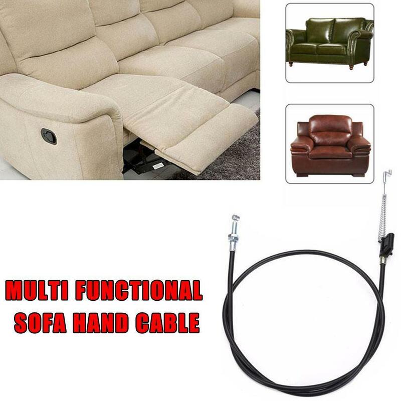 Mango de silla reclinable Universal de aluminio, Cable de Metal de repuesto para sofá, con resorte de palanca, reclinable