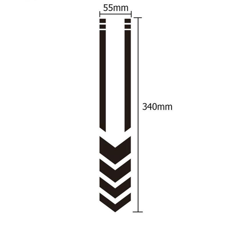Universal Car Racing Body Side Reflective Stripe Skirt Decal Warning Sticker for All Cars Motorcycle Vinyl Bumper Decal