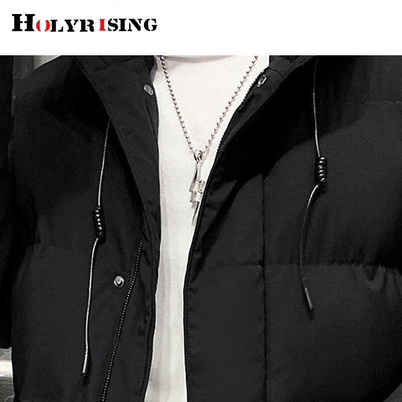 Männer parka koreanische куртка мужская starke mit kapuze jacken übergröße 8xl mäntel für winter zipper outwear baumwolle gepolsterte kleidung 19732
