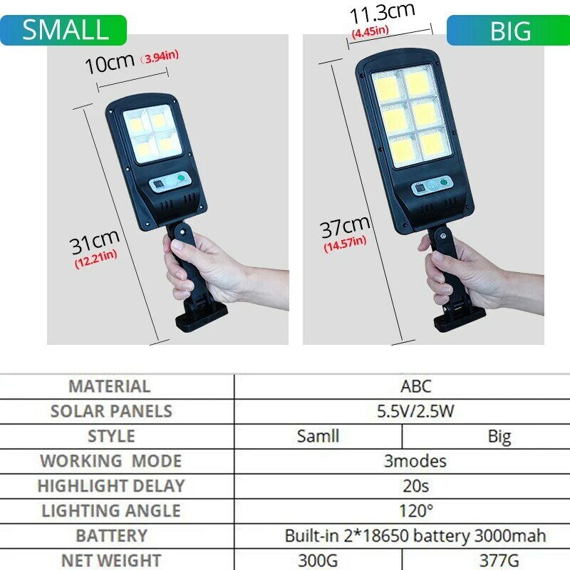 Upgrade 1500W Zonne-straat Licht Outdoor Veiligheid Light Kleur Wandlamp Waterdichte Pir Motion Sensor Smart Afstandsbediening Lamp
