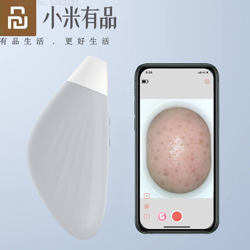Youpin elektryczna wizualna usuwająca zaskórniki porów urządzenie do oczyszczania cery trądzikowej pryszcz usuwanie zasysanie próżniowe pielęgnacja skóry uroda czysta skóra twarzy narzędzie