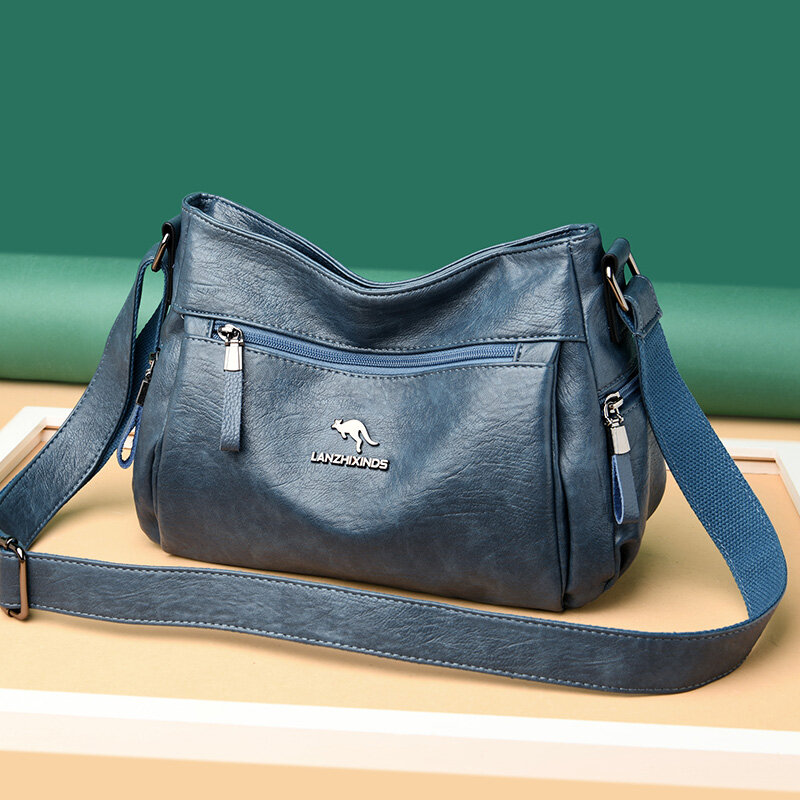 OLSITTI جودة عالية لينة بو الجلود موضة حقائب كتف عادية للنساء 2021 موضة جديدة مصمم حقيبة كروسبودي كيس Epaule