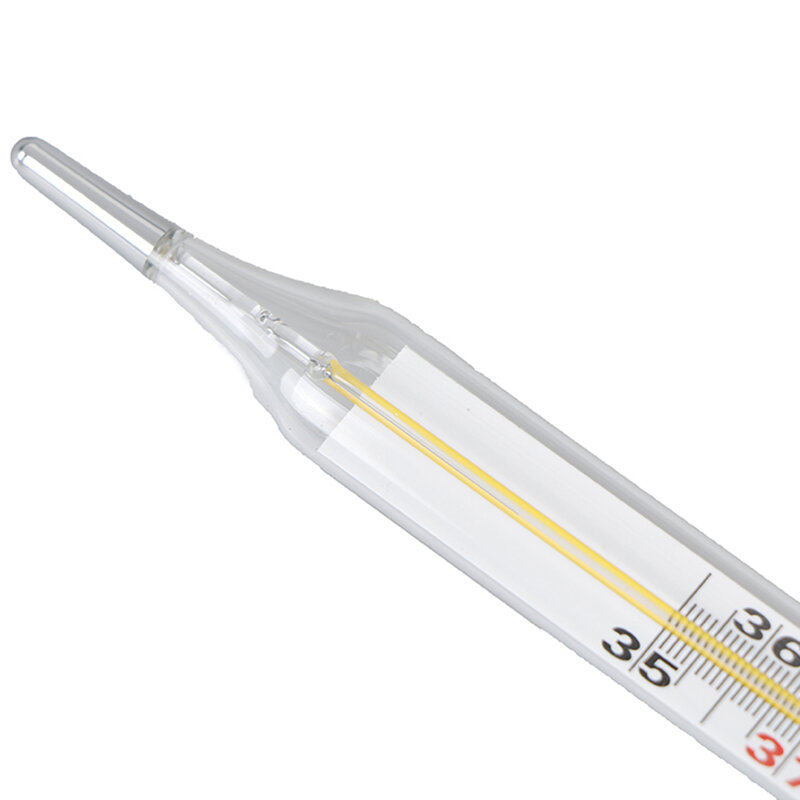 1 pces grande tamanho tela dispositivo de medição temperatura do corpo clínico axila vidro mercúrio termômetro casa produtos de cuidados de saúde