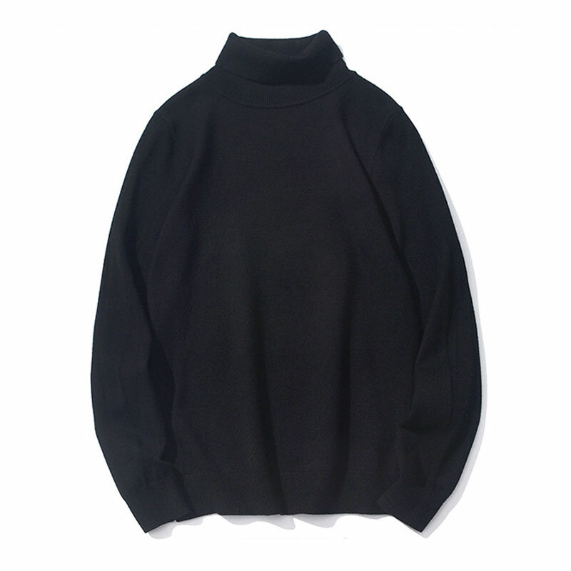 Suéter de punto ajustado para hombre, jersey de manga larga, informal, cálido, a la moda, otoño e invierno, novedad de 2022