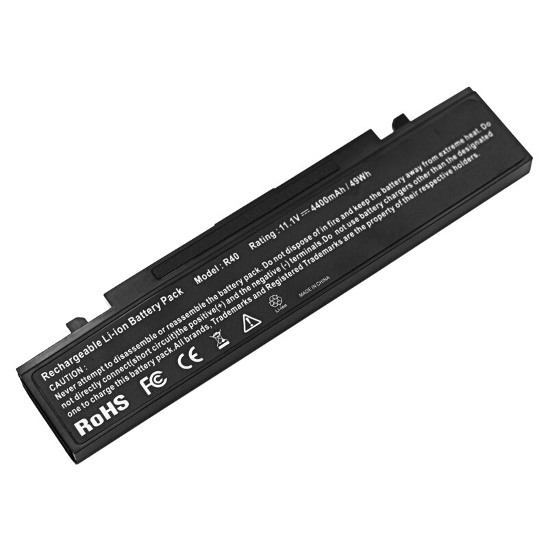 Batteria del computer portatile 11.1V per Samsung R40 R45 R458 R460 R510 R610 R65 R70 R710 NP-R45 NP-R65 NP-R70 AA-PB4NC6B AA-PB6NC6B