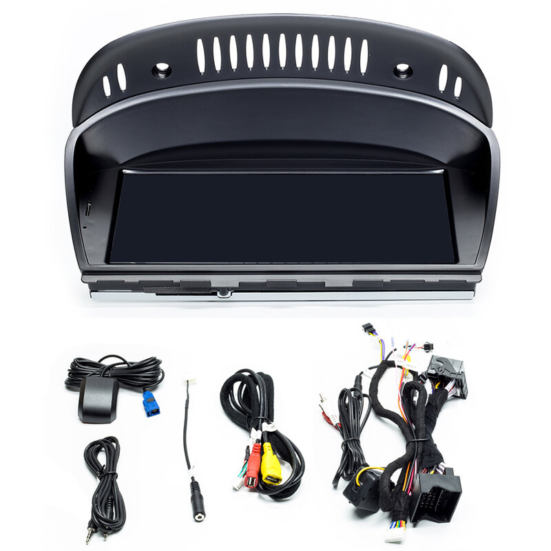 Автомобильный мультимедийный плеер с GPS-навигацией, 4G SIM Carplay Android 12 для BMW серии 5/3 E60 E61 E62 E63 E90 E91 CIC CCC