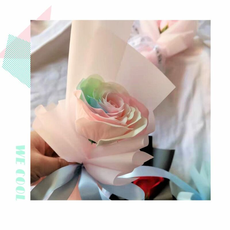 Party Supplies Small Bouquet Holiday Mini Flowers Soap Bouquet Valentine's day gifts Simulation Rose Artificial Flower