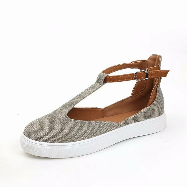 Sandales en cuir pour femmes, chaussures d'été de haute qualité, plates, imprimé léopard