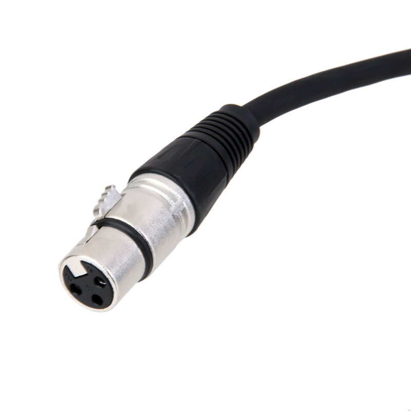 2x przewód mikrofonowy/kabel do mikrofonu/przewód XLR zbalansowany męski na żeński