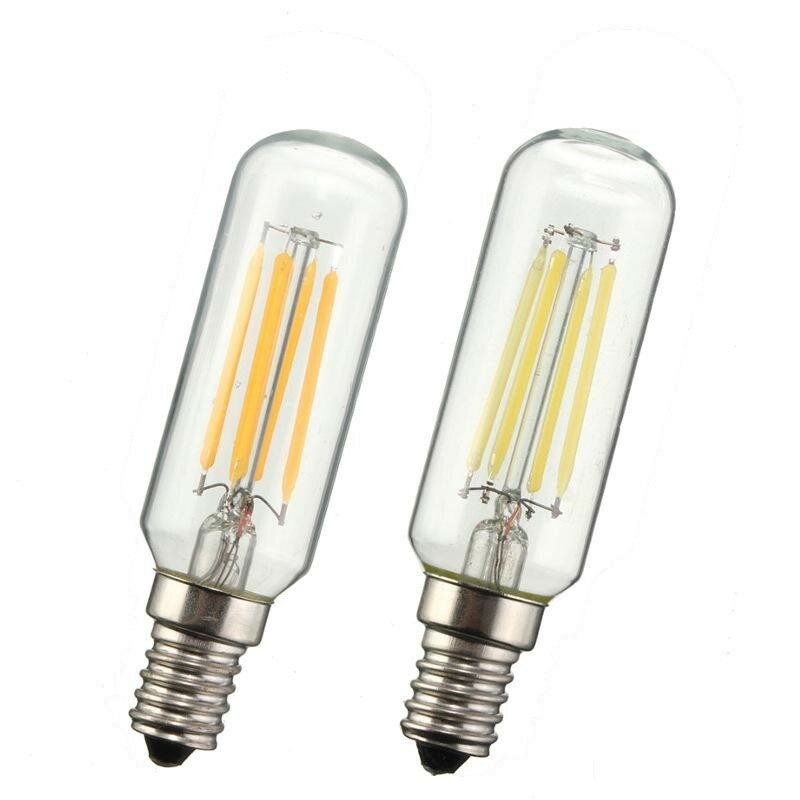 Lampe halogène de remplacement E14 LED T25, ampoule de ventilateur, extracteur de hotte, lumière blanche froide et chaude, petite vis, 20W, 40W, 60W, 12W, 8W, 4W, 220V