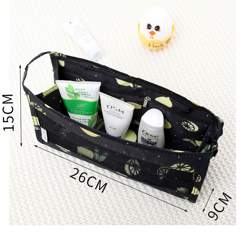 Pendurado saco de higiene pessoal grande saco de cosméticos bolsa de maquiagem organizador de viagem à prova dwaterproof água
