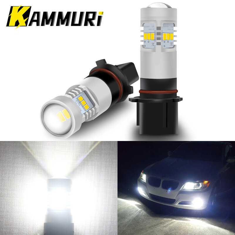 Bombillas LED Canbus para Mazda, luces de circulación diurna, blancas, HID, P13W, 14-SMD, SH24W, PSX26W, CX-5, CX5