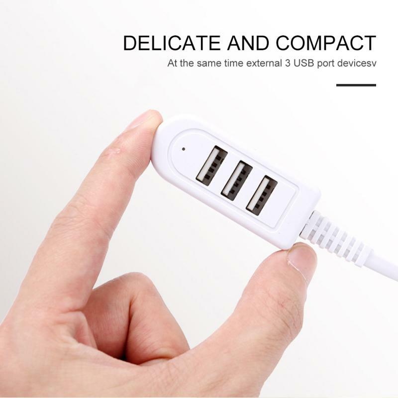Usb-концентратор кабель 3 отдельно Кол-во USB разветвитель кабеля для Huawei Xiaomi Samsung ноутбука расширитель USB шнур несколько USB 4,1 хаб ПК аксессуар
