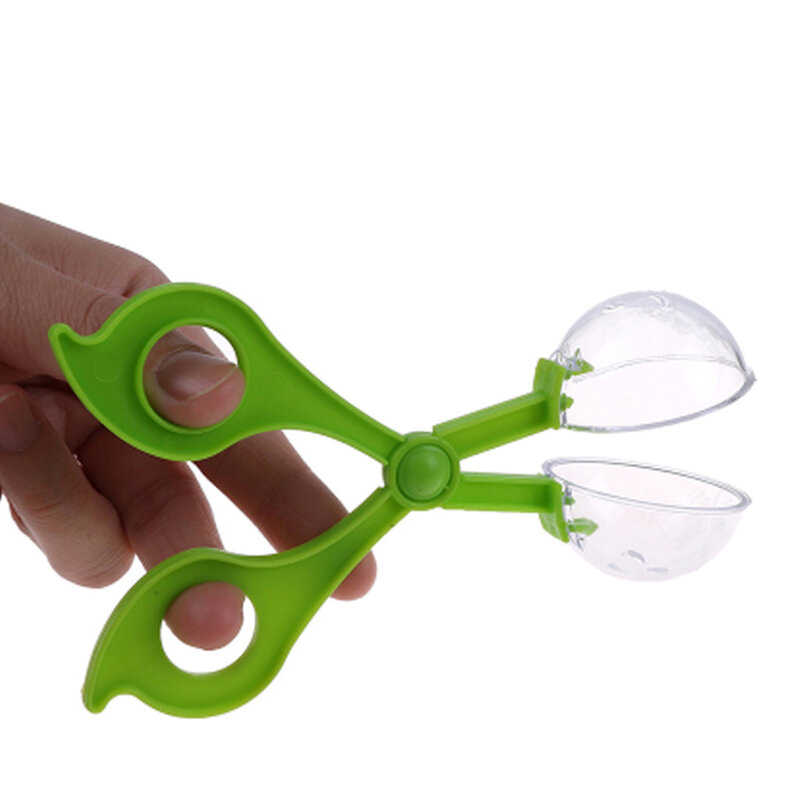 พลาสติกแมลง Scissor Clamp กับแหนบจับผีเสื้อเครื่องมือของเล่นเด็กสำรวจธรรมชาติ Oberservation ของเล่นเด็ก