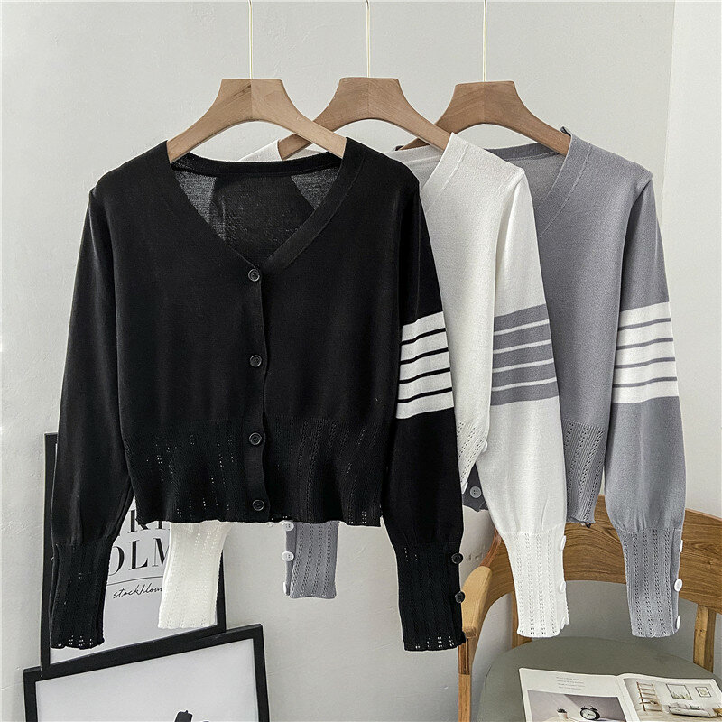 Early Autumn Popular Temperament Knitted Cardigan Top 2021loose Outer Wear New Soft Glutinous Lazy Sweater Coat