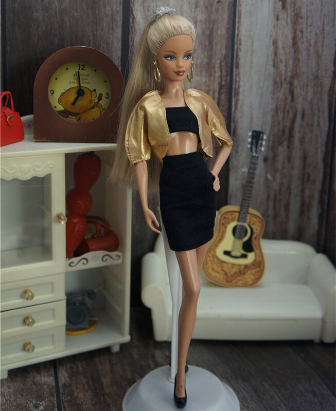 Vêtements de poupée à articulations multiples, 30cm, vêtements décontractés, cadeau pour fille, wave3