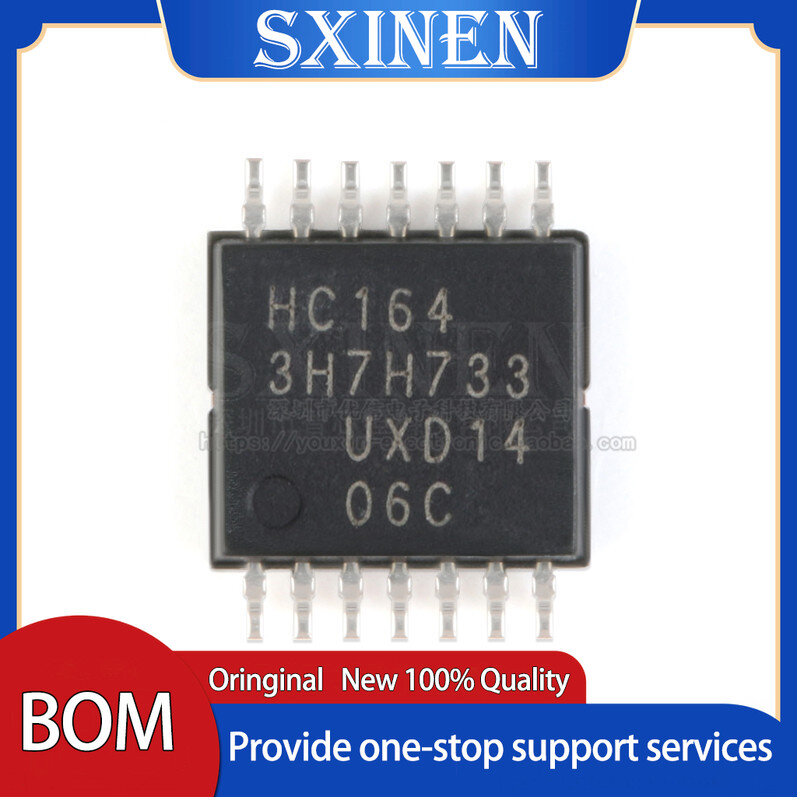 10PCS 74HC164PW 118 TSSOP-14 8 비트 시프트 레지스터