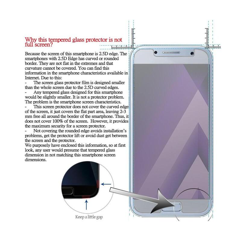 Protector de Pantalla Cristal Templado Vidrio 9H Premium para Xiaomi Mi 8 Lite