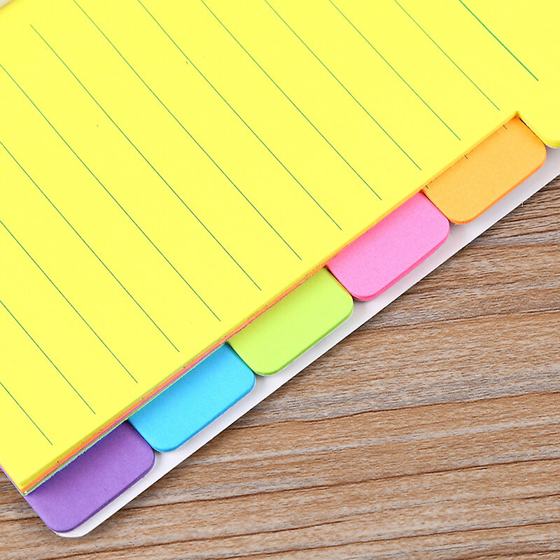 60 6 kolor kartki samoprzylepne indeks notatnik zakładki śliczne naklejki