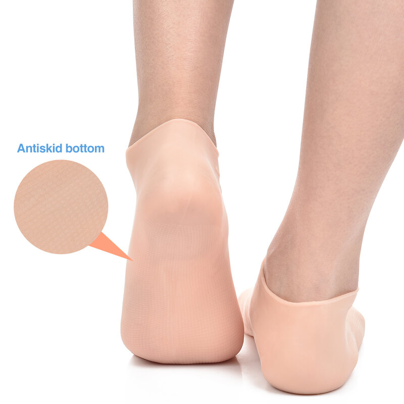 Feet or Hand Care Socks Gloves Moisturizing Silicone Gel Socks Foot Skin Care Hand Protectors Anti Cracking Spa Home Use