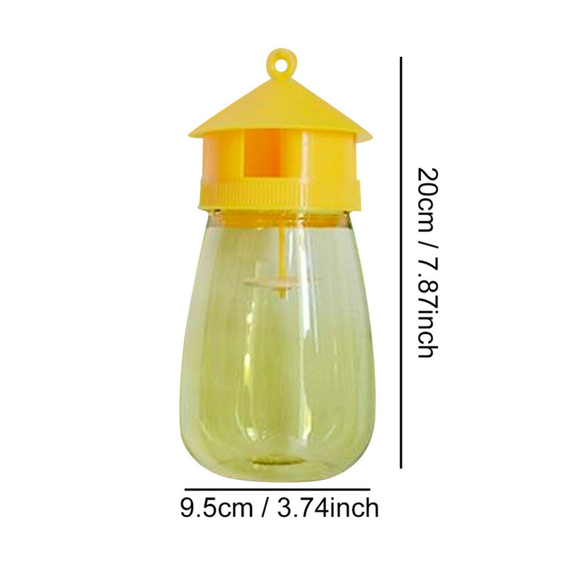 1 PCS Wasp Trap Fruit Fly Flies Insect Bug Hanging Honey-Trap Catcher Killer No-Poison Hanging Tree Pest Control Tool