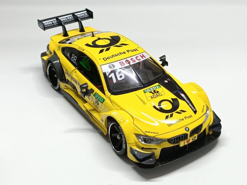 Желтая оболочка для автомобиля BMW M4, оболочка для кузова автомобиля 114 мм, колесная база для радиоуправляемой модели автомобиля, детские игр...