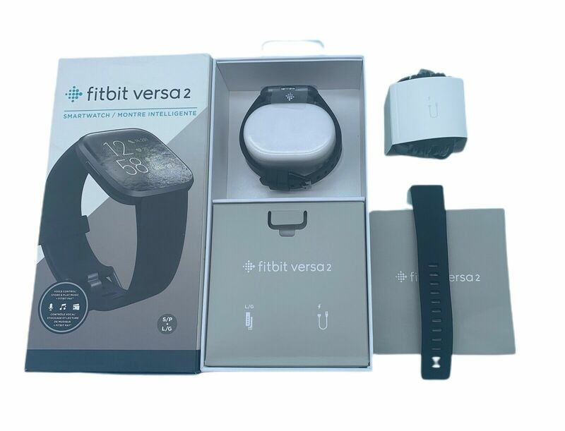 Fitbit Versa 2 활동 피트니스 트래커 스마트 워치-AU 재고 빠른 배송