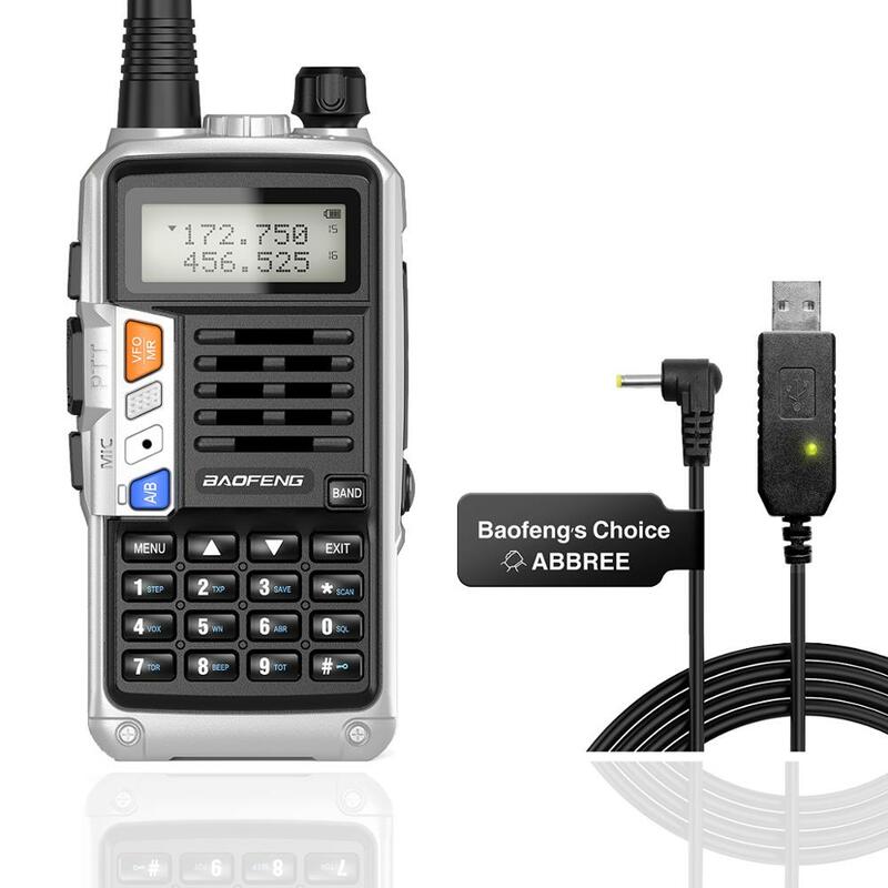 BaoFeng UV-S9 Plus 10watt UHF/VHF Walkie Talkie Radio Dual Band altoparlante Antenna ricetrasmettitore portatile a lungo raggio
