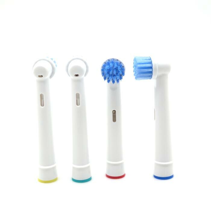 4 قطعة رؤوس لفرشاة الأسنان الكهربائية استبدال عن طريق الفم B الحساسة EBS-17A نظافة الفم