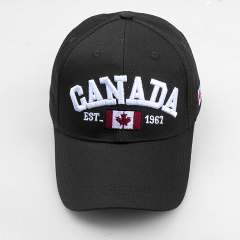 جديد قيعة بيسبول صغيرة كندا رسالة قبعة سناباك المزينة الرجال النساء قبعة الشمس قابل للتعديل عادية Casquette في الهواء الطلق قبعة واقية