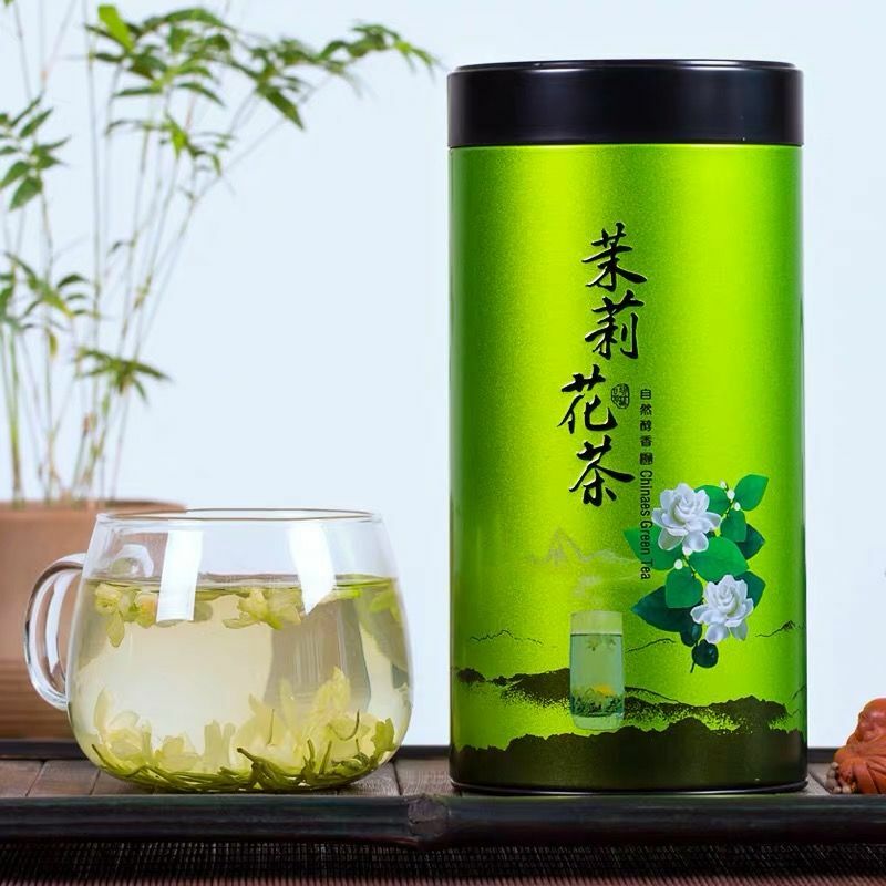 Thé au jasmin vert 2021, fleur naturelle pour la perte de poids, soins de santé, paquet cadeau