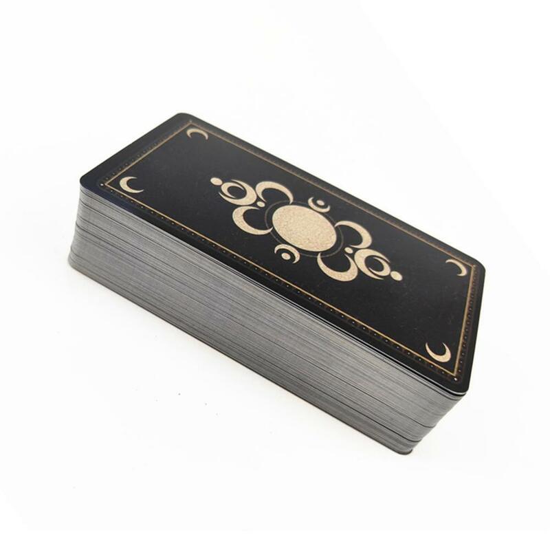 Nowa angielska gra planszowa Deviant Moon Tarot karty angielska wersja karty dla rodziny karty na imprezę gry stołowe rozrywka