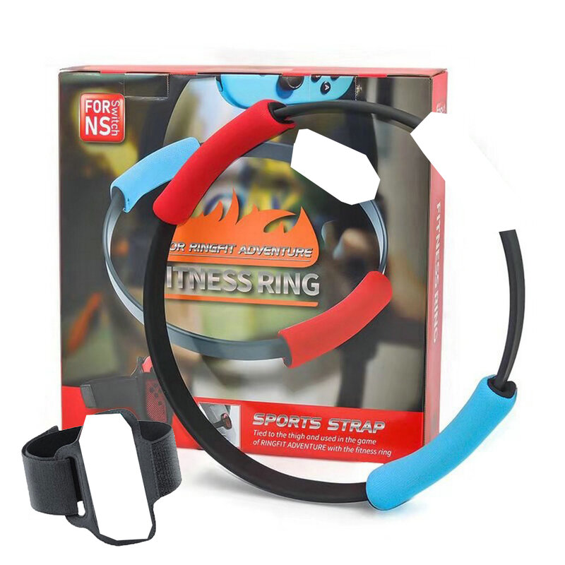 Voor Nintendo Switch Oled Joycon Fitness Ring Adventure Ringfit Somatosensorische Hometrainer Game Yoga Schakelaar Fitness Ring Accessoires