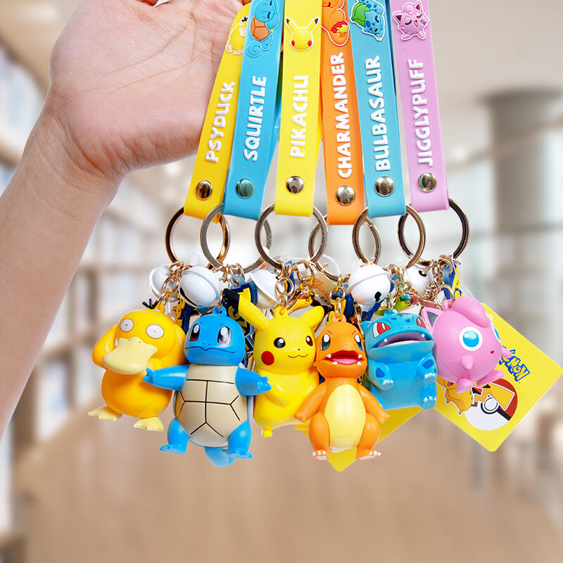 Original Pokemon Sternen Traum Serie Pikachu Bulbasaur Anime Figuren Modell Puppen Schlüsselanhänger Anhänger Spielzeug Für Kinder Weihnachten Geschenk