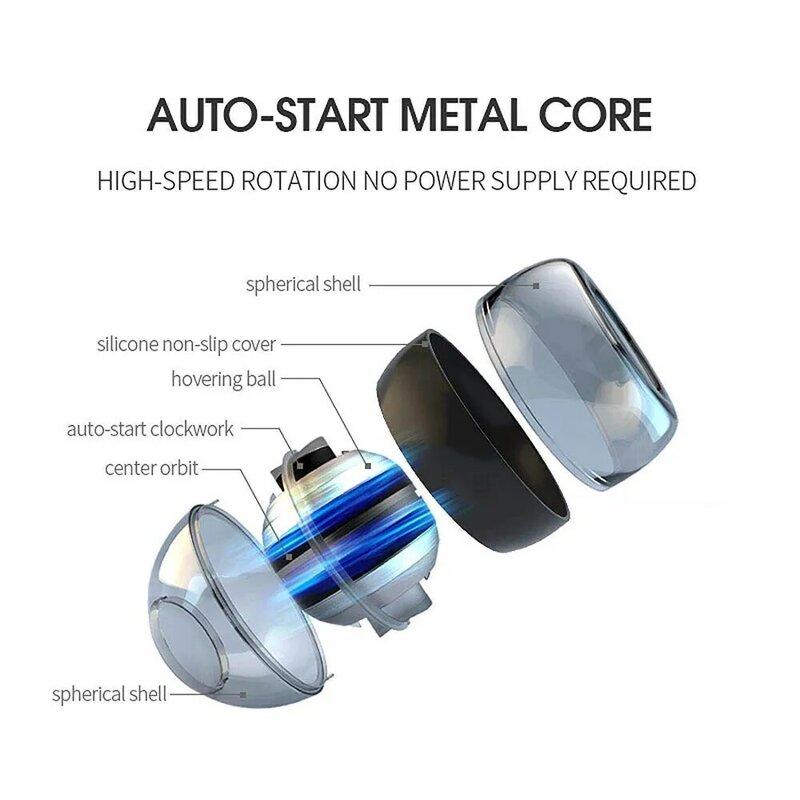 LED gyroscopique Powerball gamme de démarrage automatique gyroscope puissance poignet balle bras main Muscle Force formateur équipement de Fitness