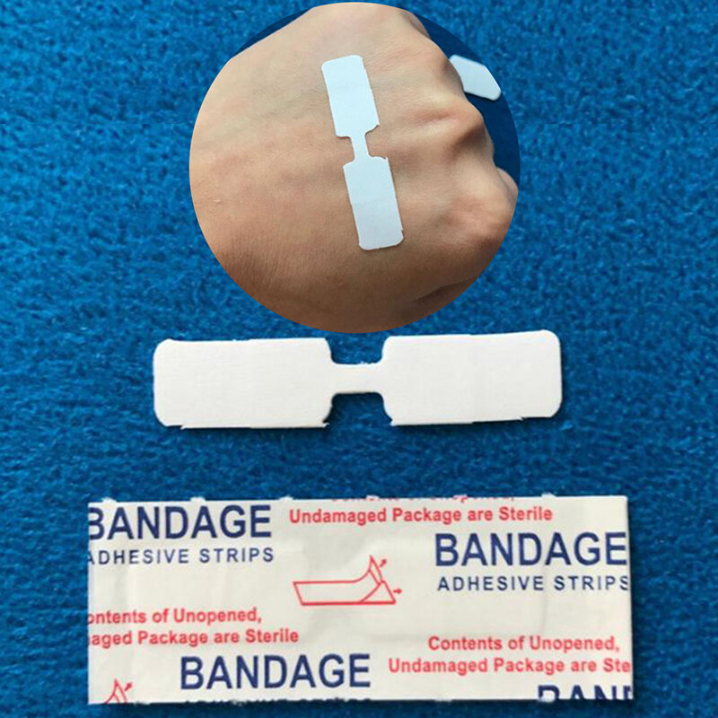 Bande adhésive étanche pour fermeture de blessure, 10 pièces, ruban d'aide d'urgence, Bandages adhésifs