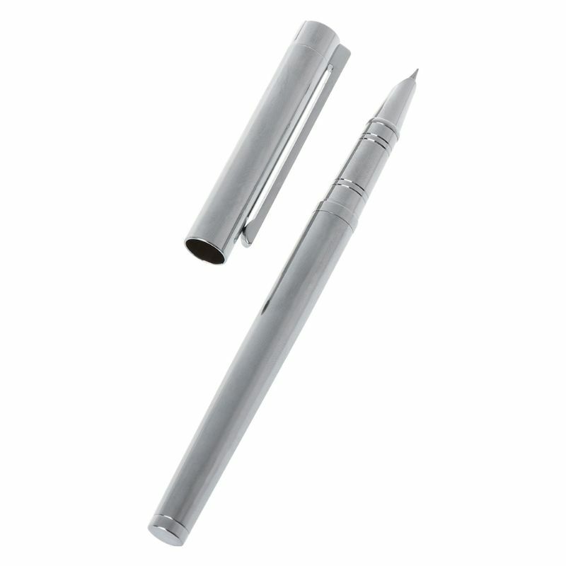 人気の新しいjinhao 126エグゼクスフリートシルバーファインフード付きペン先万年筆直送