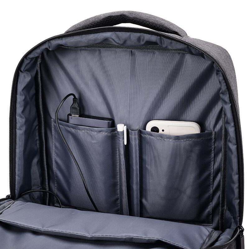 Yilian masculino mochila moda multifuncional usb carregamento masculino 13 e 15 polegada portátil mochila masculino anti-roubo saco